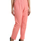 Elegant High Waist Tapered Pants in Pink