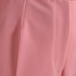 Elegant High Waist Tapered Pants in Pink