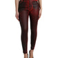 Elegant High-Waist Stretch Denim Jeans