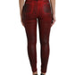 Elegant High-Waist Stretch Denim Jeans