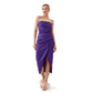 Elegant Violet Bodycon Dress