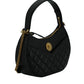 Elegant Half Moon Leather Shoulder Bag