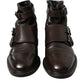Elegant Mens Leather Ankle Boots