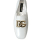 Elegant White Leather Loafers for Men
