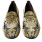 Opulent Gold Velvet Smoking Slippers