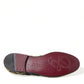 Opulent Gold Velvet Smoking Slippers