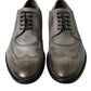 Elegant Calfskin Derby Lace-Ups
