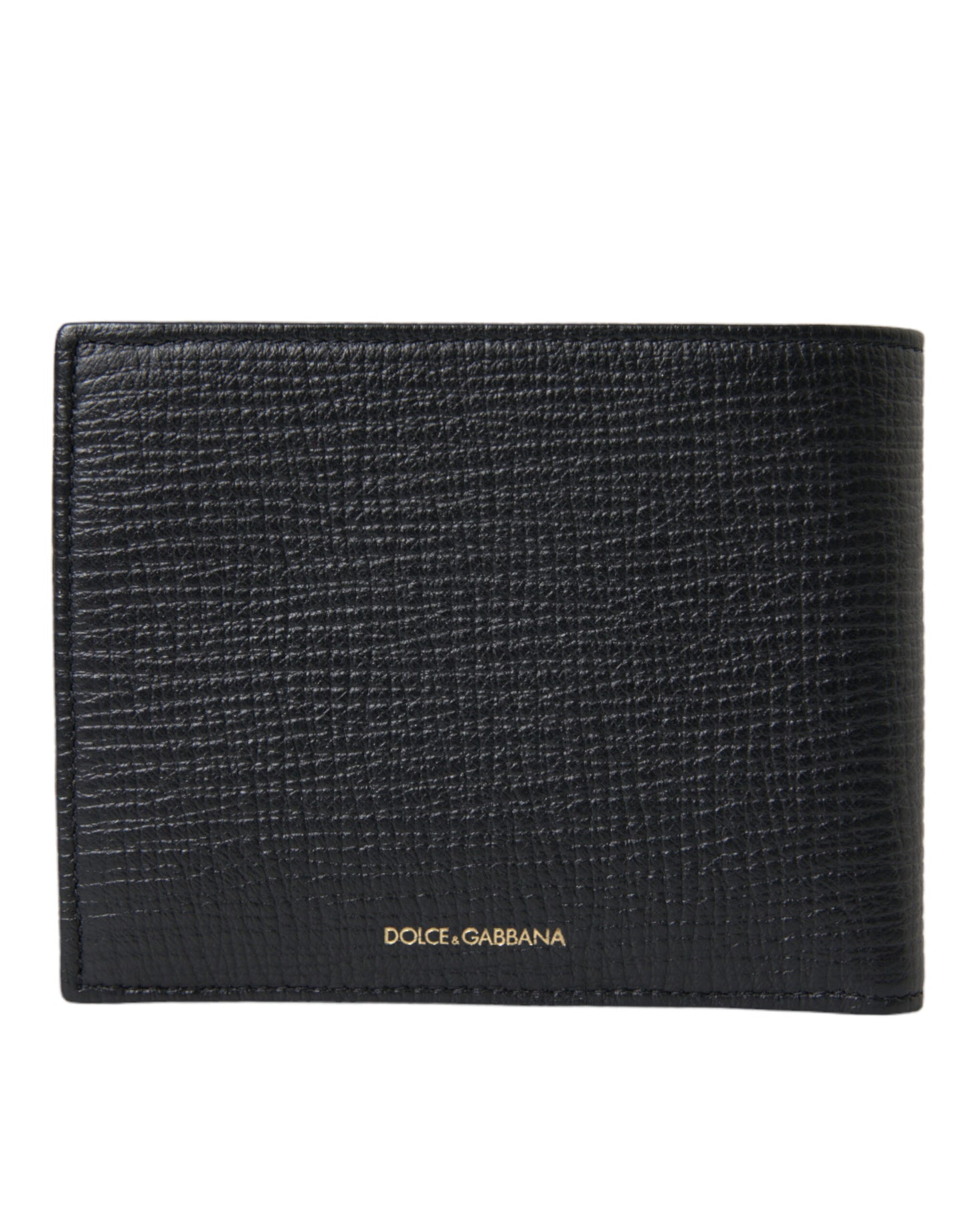 Elegant Black Leather Bifold Wallet