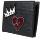 Elegant Black Leather Bifold Wallet