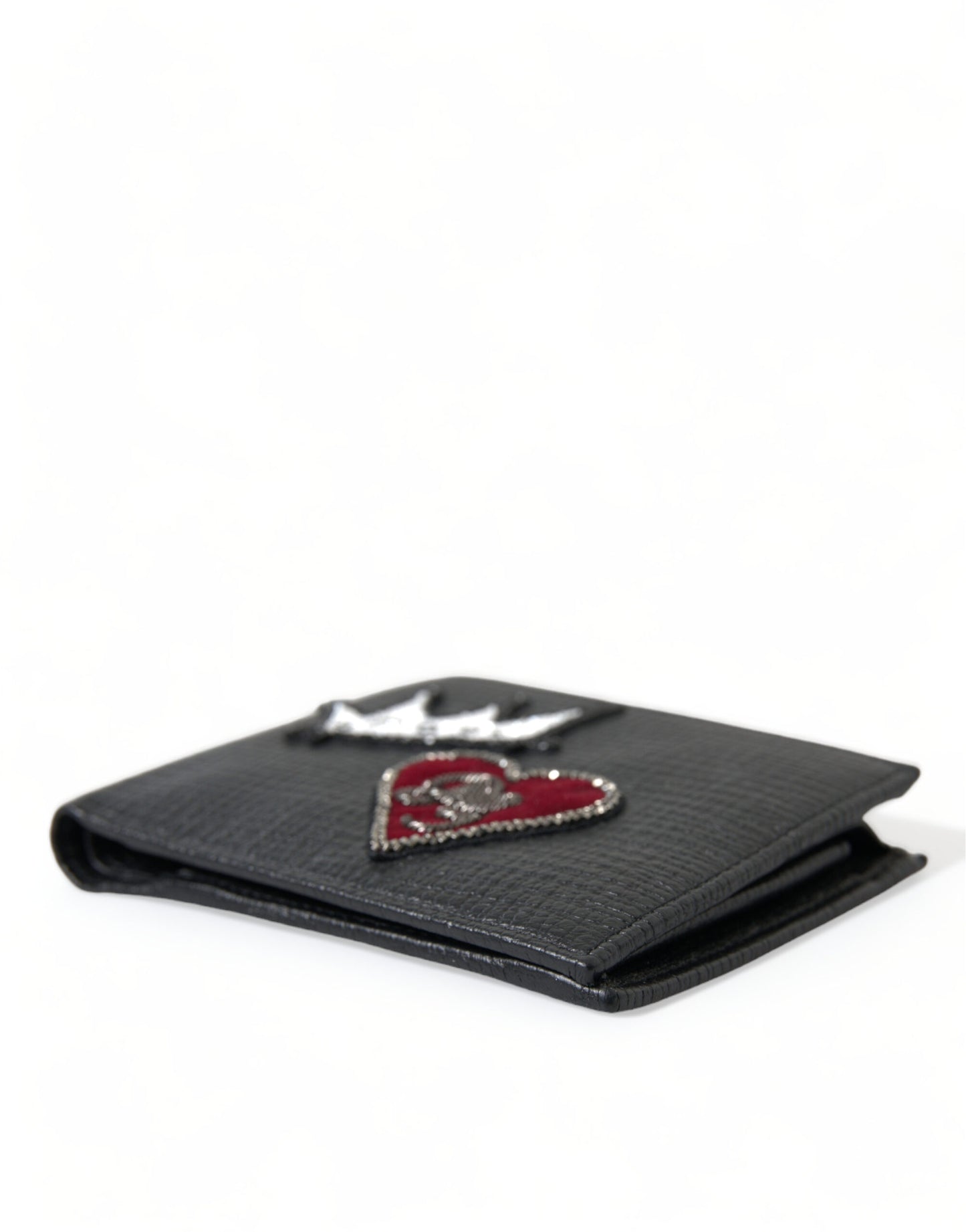 Elegant Black Leather Bifold Wallet