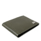 Elegant Olive Green Leather Bifold Wallet