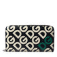 Multicolor Leather Continental Zip Wallet