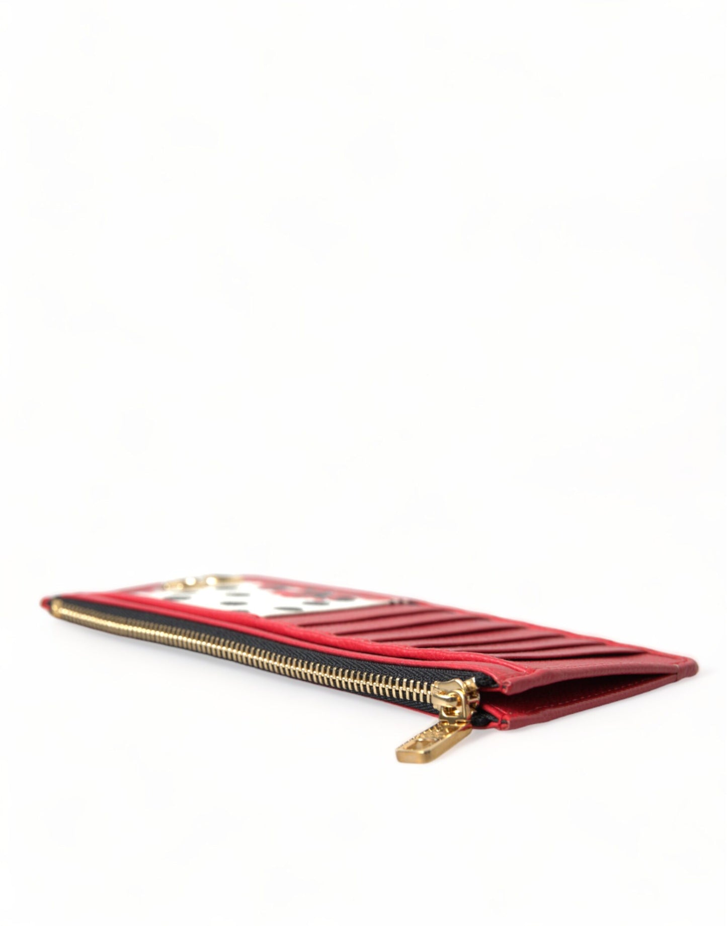 Elegant Floral Zippered Card Holder Wallet