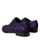Elegant Sequined Oxford Dress Shoes