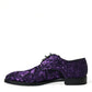 Elegant Sequined Oxford Dress Shoes