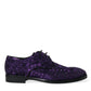 Elegant Sequined Oxford Dress Shoes