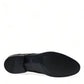 Elegant Striped Leather Dress Shoes