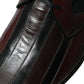 Elegant Striped Leather Dress Shoes