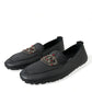 Dazzling Crystal-Embellished Loafers