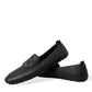 Dazzling Crystal-Embellished Loafers