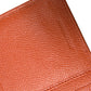 Chic Orange Crocodile Leather Wallet