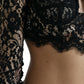 Elegant Lace Bustier Cropped Top