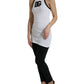 Elegant Sleeveless Logo Tank Top