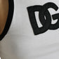 Elegant Sleeveless Logo Tank Top
