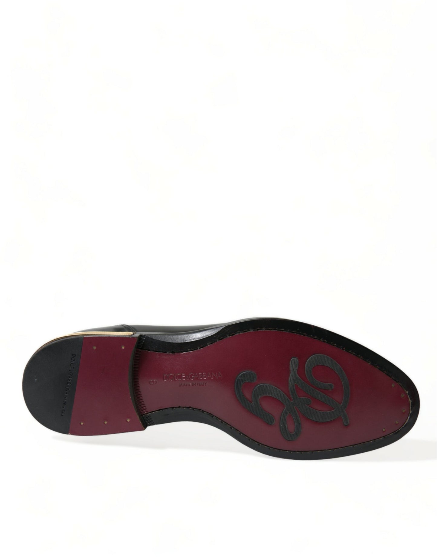 Elegant Tassel Leather Loafers - Black