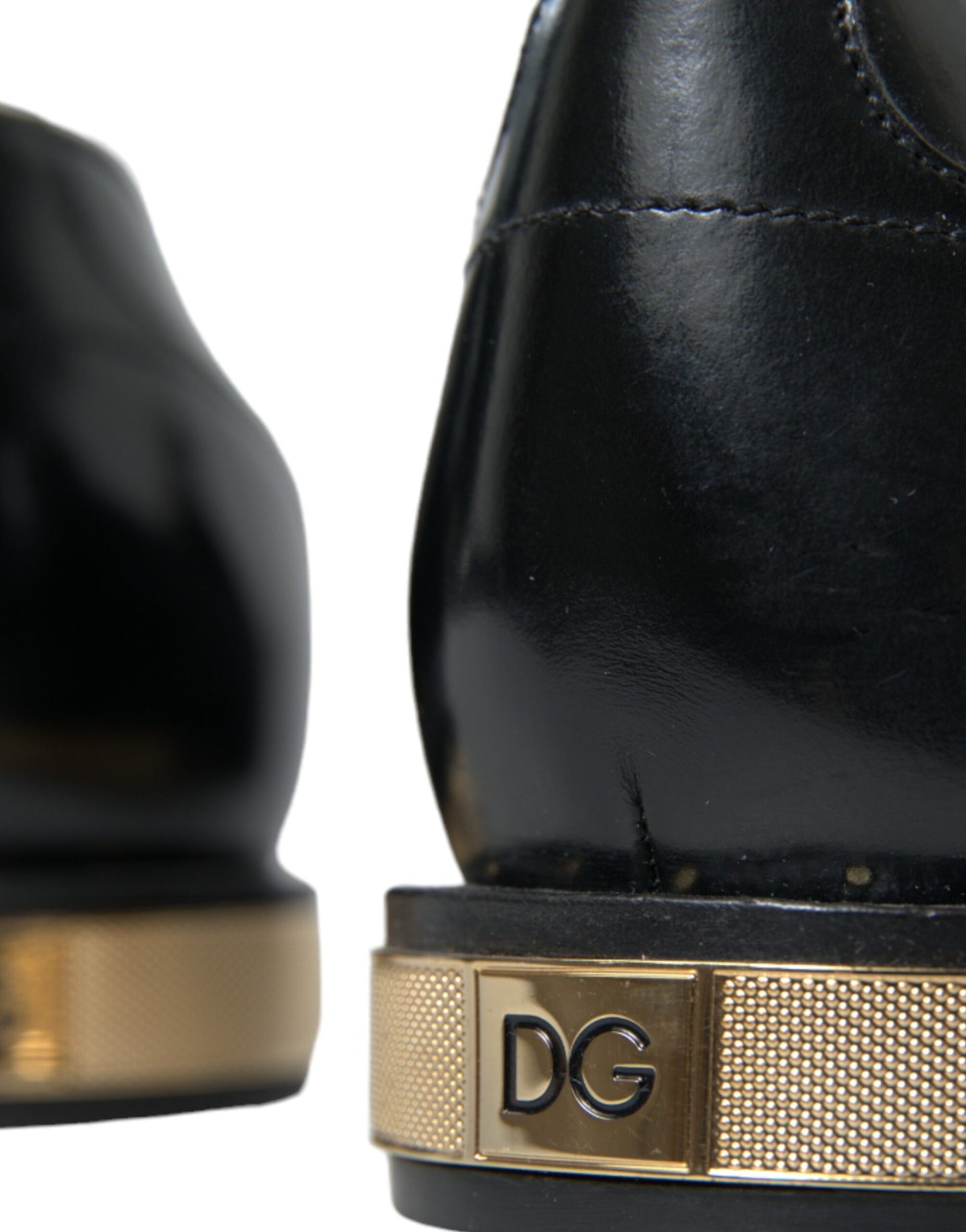 Elegant Tassel Leather Loafers - Black