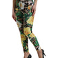 Multicolor Floral High Waist Leggings