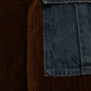 Elegant High-Waist Corduroy Cargo Jeans