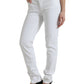 Chic White Stretch Denim Jeans