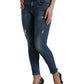 Chic Mid Waist Stretch Denim Jeans