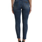 Chic Mid Waist Stretch Denim Jeans