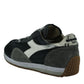 Chic Canvas and Suede Designer Sneakers