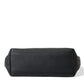 Elegant Black Leather Shoulder Bag