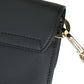 Elegant Black Calfskin Document Clutch