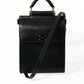 Elegant Black Leather Crossbody Bag
