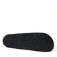 Elegant Monochrome Rubber Beachwear Slides