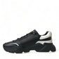 Elevated Daymaster Black Platform Sneakers