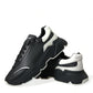 Elevated Daymaster Black Platform Sneakers