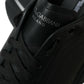 Elevated Daymaster Black Platform Sneakers