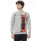 Gray Cotton Men Sweater