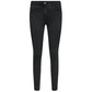 Sleek High-Waist Black Jeggings - Slim Fit Elegance