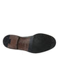 Elegant Calfskin Leather Monk Straps