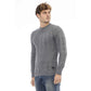 Gray Wool Men Sweater