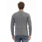 Gray Wool Men Sweater