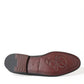 Elegant Black Embroidered Loafers