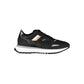 Black Leather Men Sneaker